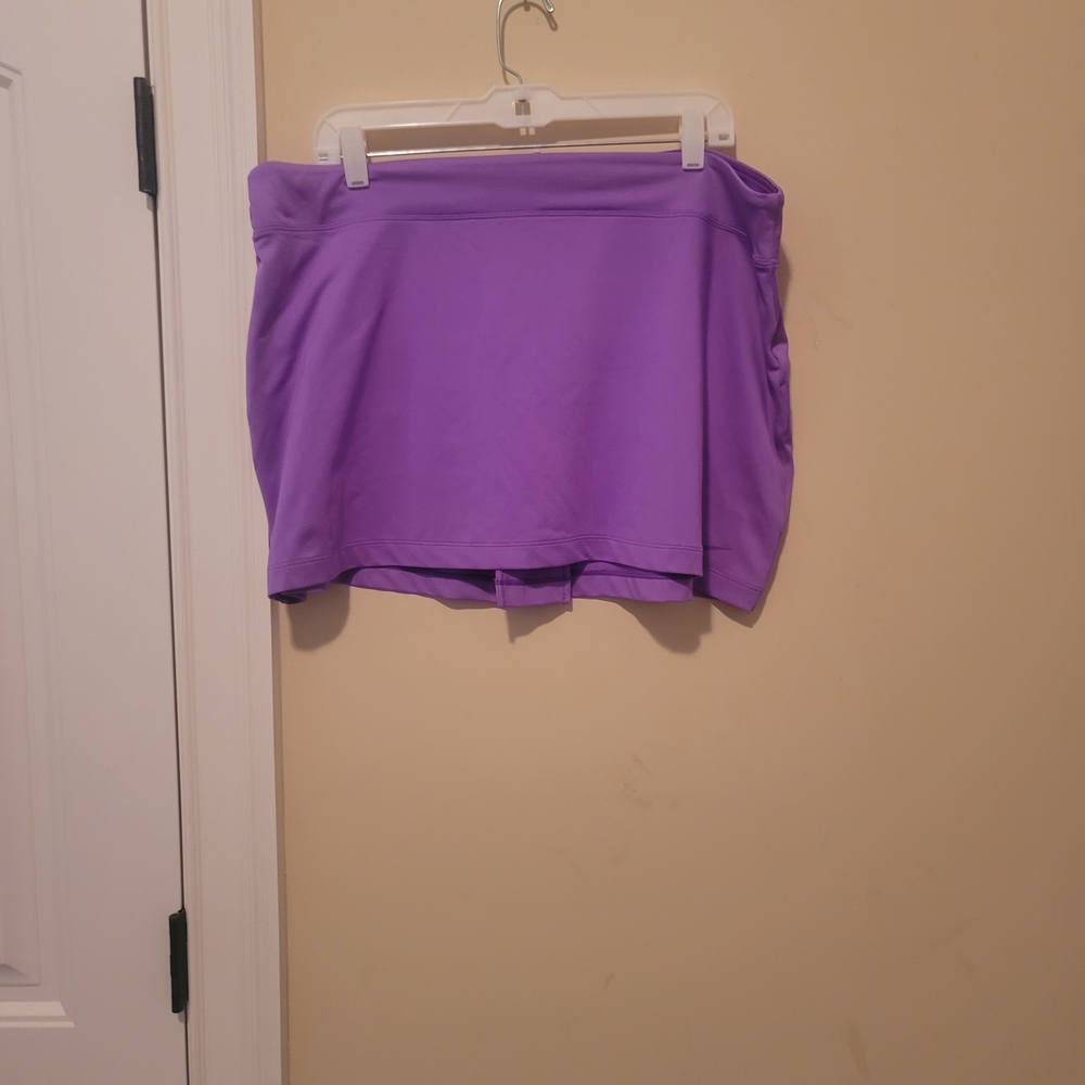 Nike Purple Mini Logo Active Activewear Skirt